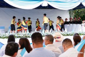 Antorcha de la Libertad Centroamericana recorre nuestra Nicaragua Bendita