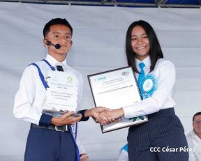 Antorcha de la Libertad Centroamericana recorre nuestra Nicaragua Bendita