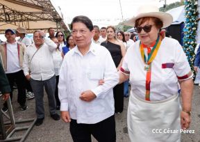 Antorcha de la Libertad Centroamericana recorre nuestra Nicaragua Bendita