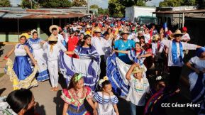 Antorcha de la Libertad Centroamericana recorre nuestra Nicaragua Bendita