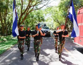 Antorcha de la Libertad Centroamericana recorre nuestra Nicaragua Bendita