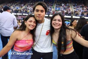 Concierto de Mora en el Polideportivo Alexis Argüello de Managua, Nicaragua