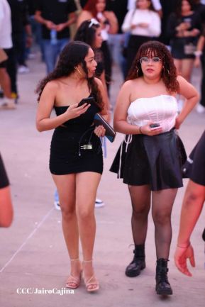 Concierto de Mora en el Polideportivo Alexis Argüello de Managua, Nicaragua