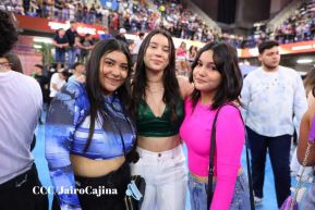 Concierto de Mora en el Polideportivo Alexis Argüello de Managua, Nicaragua