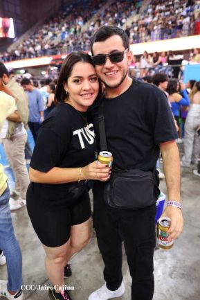Concierto de Mora en el Polideportivo Alexis Argüello de Managua, Nicaragua