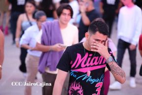 Concierto de Mora en el Polideportivo Alexis Argüello de Managua, Nicaragua