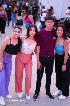 Concierto de Mora en el Polideportivo Alexis Argüello de Managua, Nicaragua