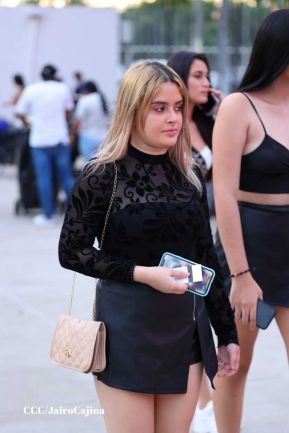 Concierto de Mora en el Polideportivo Alexis Argüello de Managua, Nicaragua