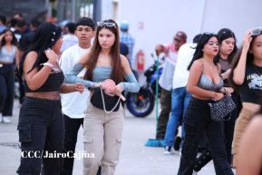 Concierto de Mora en el Polideportivo Alexis Argüello de Managua, Nicaragua