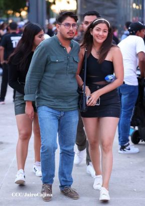 Concierto de Mora en el Polideportivo Alexis Argüello de Managua, Nicaragua