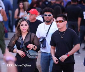 Concierto de Mora en el Polideportivo Alexis Argüello de Managua, Nicaragua