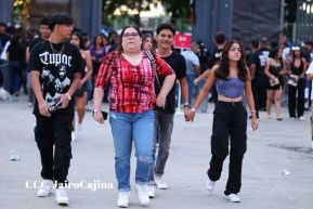 Concierto de Mora en el Polideportivo Alexis Argüello de Managua, Nicaragua