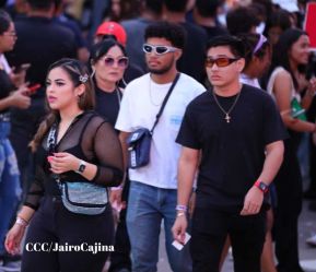 Concierto de Mora en el Polideportivo Alexis Argüello de Managua, Nicaragua