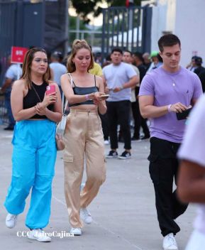 Concierto de Mora en el Polideportivo Alexis Argüello de Managua, Nicaragua