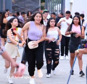 Concierto de Mora en el Polideportivo Alexis Argüello de Managua, Nicaragua