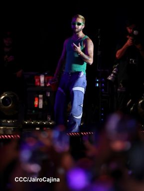 Concierto de Mora en el Polideportivo Alexis Argüello de Managua, Nicaragua