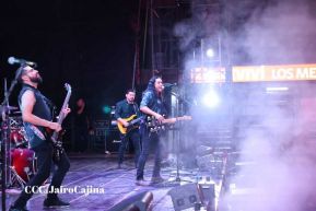Concierto de Rata Blanca en Managua