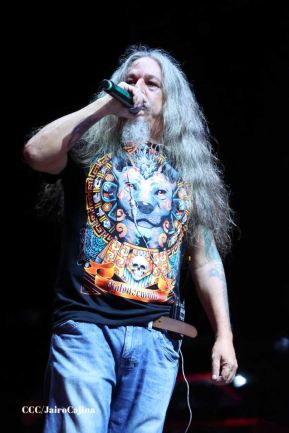 Concierto de Rata Blanca en Managua