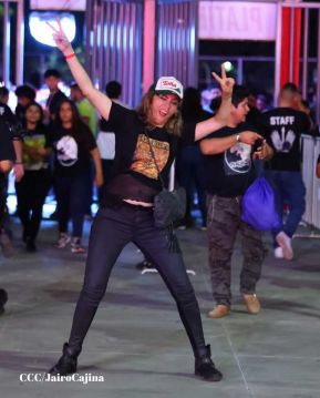 Concierto de Rata Blanca en Managua