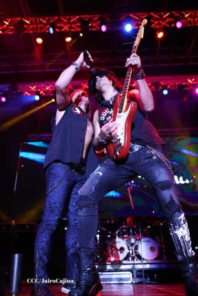 Concierto de Rata Blanca en Managua