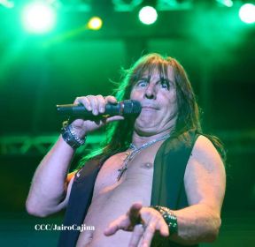 Concierto de Rata Blanca en Managua