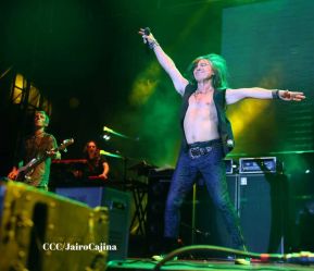 Concierto de Rata Blanca en Managua