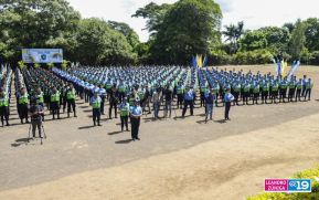 Nicaragua cuenta con nuevos oficiales de policía al servicio del pueblo