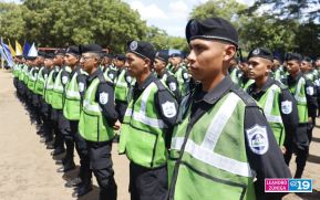 Nicaragua cuenta con nuevos oficiales de policía al servicio del pueblo