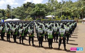 Nicaragua cuenta con nuevos oficiales de policía al servicio del pueblo