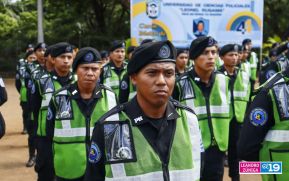 Nicaragua cuenta con nuevos oficiales de policía al servicio del pueblo