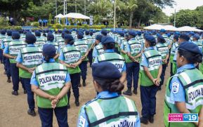 Nicaragua cuenta con nuevos oficiales de policía al servicio del pueblo
