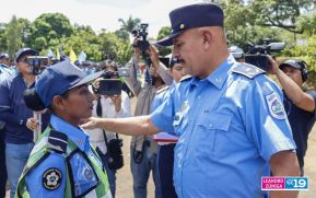 Nicaragua cuenta con nuevos oficiales de policía al servicio del pueblo