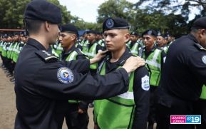 Nicaragua cuenta con nuevos oficiales de policía al servicio del pueblo