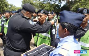 Nicaragua cuenta con nuevos oficiales de policía al servicio del pueblo