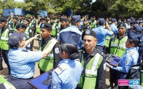 Nicaragua cuenta con nuevos oficiales de policía al servicio del pueblo
