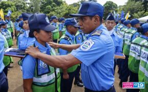 Nicaragua cuenta con nuevos oficiales de policía al servicio del pueblo