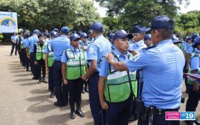Nicaragua cuenta con nuevos oficiales de policía al servicio del pueblo