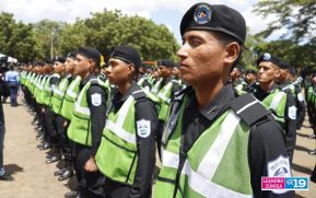Nicaragua cuenta con nuevos oficiales de policía al servicio del pueblo