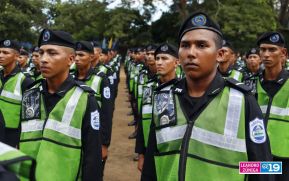 Nicaragua cuenta con nuevos oficiales de policía al servicio del pueblo