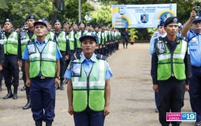 Nicaragua cuenta con nuevos oficiales de policía al servicio del pueblo