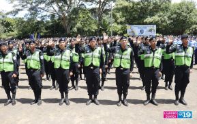 Nicaragua cuenta con nuevos oficiales de policía al servicio del pueblo