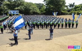 Nicaragua cuenta con nuevos oficiales de policía al servicio del pueblo