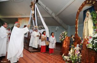 Cardenal Brenes: Virgen de Fatima, es un ejemplo de Humildad y Sencillez