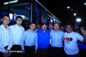 Entrega de 250 buses provenientes de China a transportistas de Managua y Ciudad Sandino