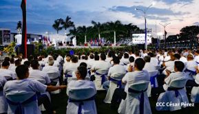 Entrega de 250 buses provenientes de China a transportistas de Managua y Ciudad Sandino