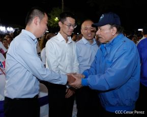 Entrega de 250 buses provenientes de China a transportistas de Managua y Ciudad Sandino
