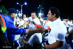 Entrega de 250 buses provenientes de China a transportistas de Managua y Ciudad Sandino