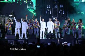 Carín León en concierto en el Estadio Soberanía