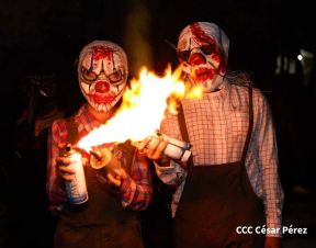 Así fueron recorridas las calles de Masaya por el tradicional desfile de los Agüizotes
