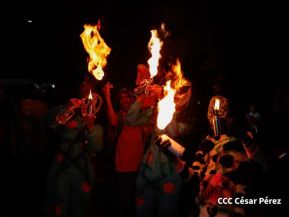 Así fueron recorridas las calles de Masaya por el tradicional desfile de los Agüizotes